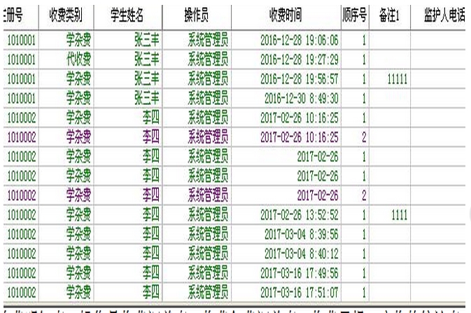 学校财务软件招生收费管理系统 标准版-学校必