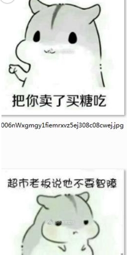 小仓鼠卖了你买糖吃图片表情的你表情带流泪1发字给图片包女生图片